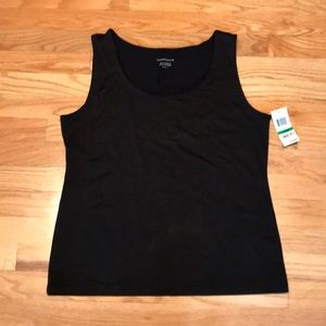 Charter Club NWT black tank, large